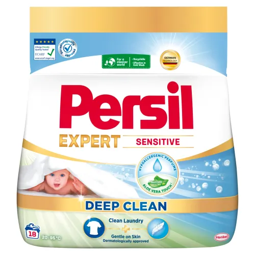 Persil Deep Clean Expert Sensitive prací prostriedok 18 praní