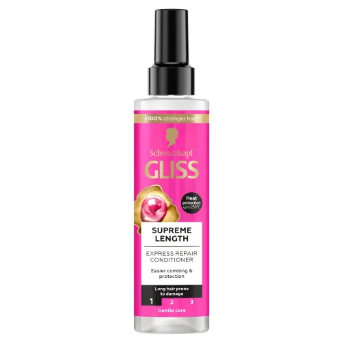 Gliss Expresný kondicionér Supreme Length pre dlhé vlasy náchylné na poškodenie