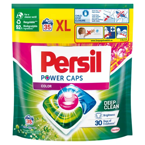 Persil Power Caps Deep Clean Color koncentrovaný dávkovaný prací prostriedok 35 praní
