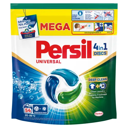 Persil Discs 4v1 Deep Clean Universal dávkovaný prací prostriedok 54 praní