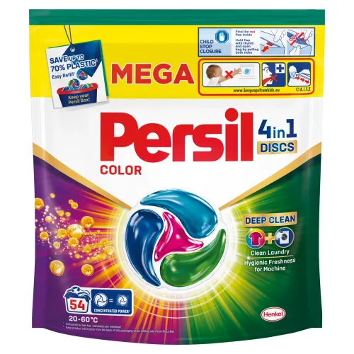 Persil Discs 4v1 Deep Clean Color dávkovaný prací prostriedok 54 praní