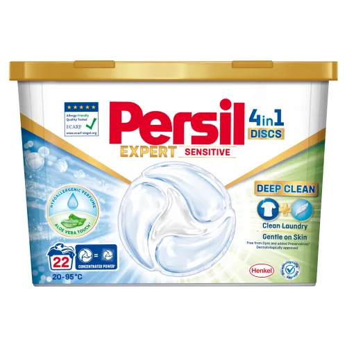 Persil Discs 4v1 Deep Clean Expert dávkovaný prací prostriedok 22 praní