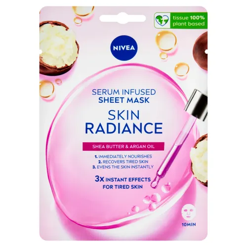 Nivea Skin Radiance rozjasňujúca textilná maska