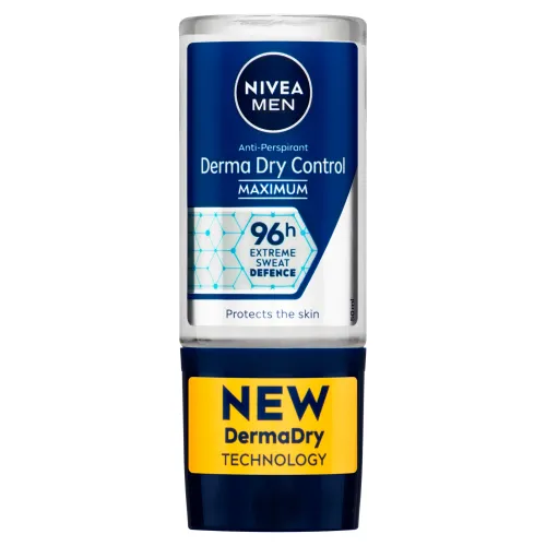 Nivea Men Derma Dry Control guľôčkový antiperspirant