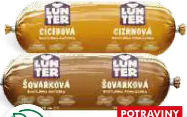 Chrieko rastlinná nátierka, 2 druhy