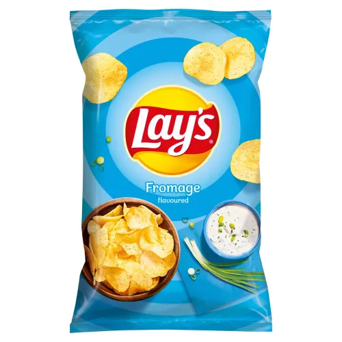Lay's Vyprážané zemiakové lupienky s príchuťou smotanového syra a bylín