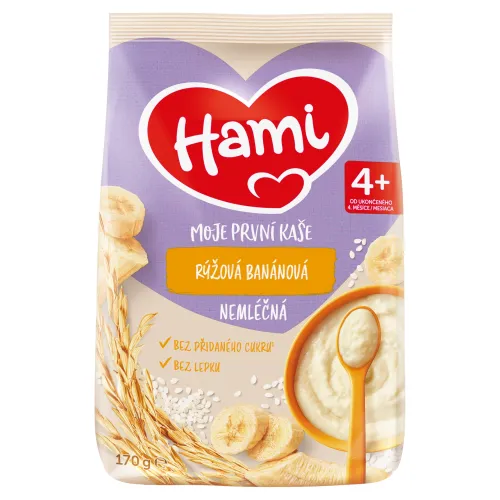 Hami Moja prvá kaša nemliečna kaša ryžová banánová