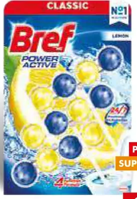 Bref Power Aktiv Lemon čistiace bloky do toalety