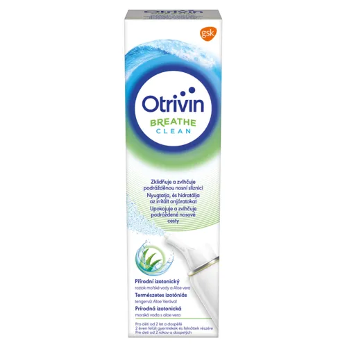 Otrivin Breathe Clean jemný sprej s aloe vera