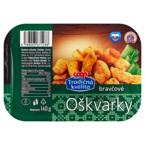 Coop Bravčové oškvarky