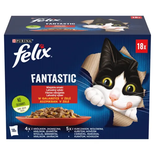 Felix Funtastix Multipack lahodný výber v želé 2 x 18 x