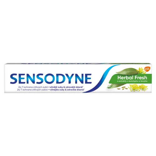 Sensodyne Herbal Fresh zubná pasta s fluoridom
