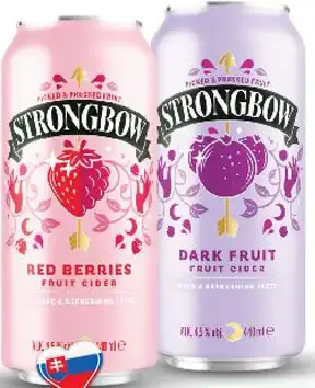 Strongbow cider Red Berries a Dark Fruit