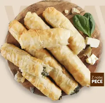 Z našej pece – Borek syr alebo syr-špenát