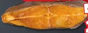 Údený halibut tmavý, filety z morskej ryby
