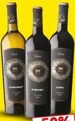 Vitis víno – Chardonnay, Alibernet, Dunaj, rôzne druhy
