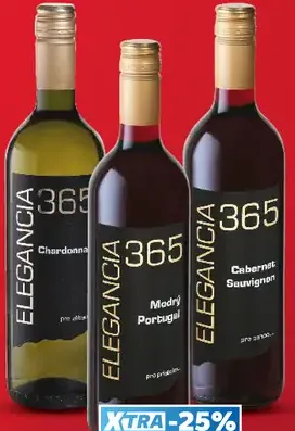 Elegancia 365 víno, rôzne druhy, maďarské