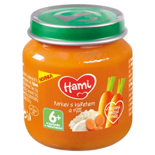 Hami Mrkva s kuraťom a ryžou
