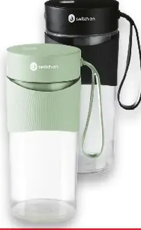 SWITCH ON Smoothie mixér s objemom pohára 350 ml vrátane nabíjacieho USB-C kábla; cena 12,99 €, bežná cena 19,99 €