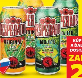 Ochutené svetlé pivo – rôzne druhy, 5,9 % alkoholu, plechovka