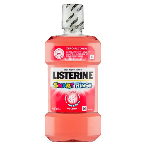 Listerine Smart Rinse Mild Berry ústna voda