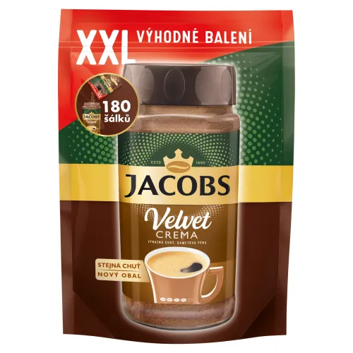 Jacobs Velvet Crema rozpustná káva