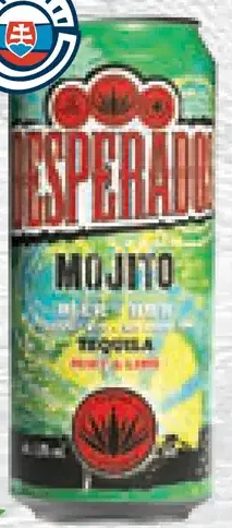 Desperados pivo s príchuťou tequily, Original Mojito