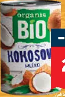 Organis bio kokosové mlieko