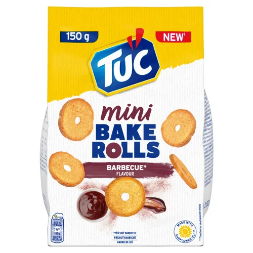 Tuc Mini Bake Rolls príchuť barbecue