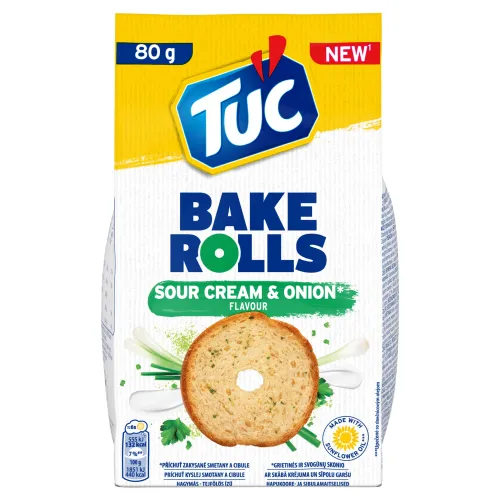 Tuc Bake Rolls príchuť kyslej smotany a cibule