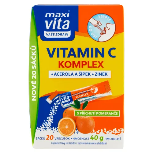 Maxi Vita Vitamin C komplex 20 vrecúšok