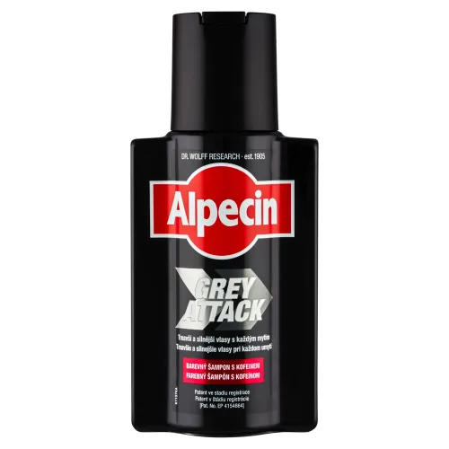 Alpecin Grey Attack farebný šampón s kofeínom