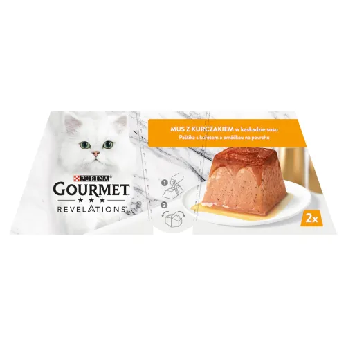 GOURMET REVELATIONS jemná paštéta s kuraťom a omáčkou 2 x