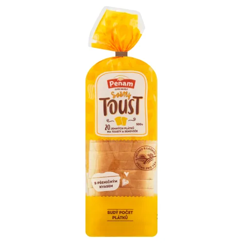 Penam Chlieb toastový svetlý