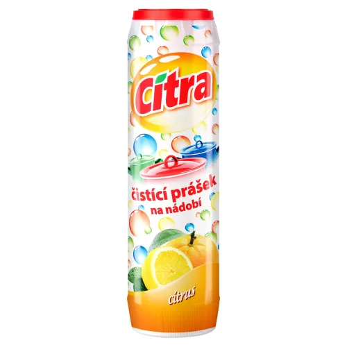 Citra Práškový čistiaci prostriedok na kuchynský riad citrus