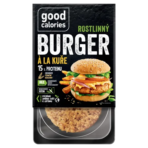 Good Calories Rastlinné fašírky s kuracou príchuťou 2 kusy