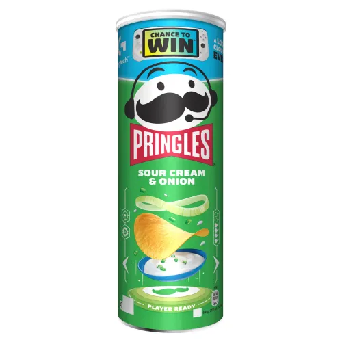 Pringles Snack s príchuťou kyslej smotany a cibule