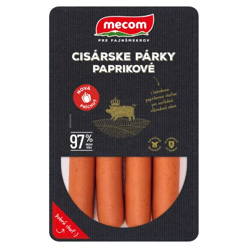 Mecom Cisárske párky paprikové