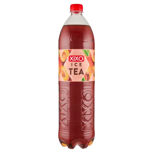 Xixo Ice Tea nesýtený nápoj s broskyňovou šťavou s broskyňovou príchuťou
