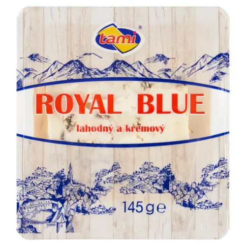 Tami Royal Blue syr s modrozelenou plesňou vo vnútri