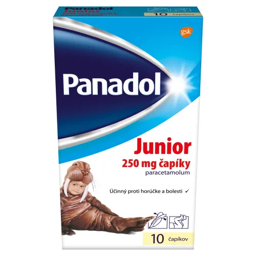 Panadol Junior čapíky 250 mg