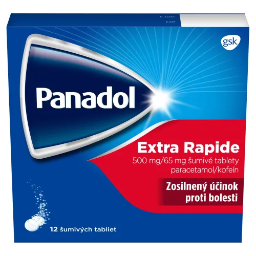 Panadol Extra Rapide 500 mg/65 mg šumivé tablety