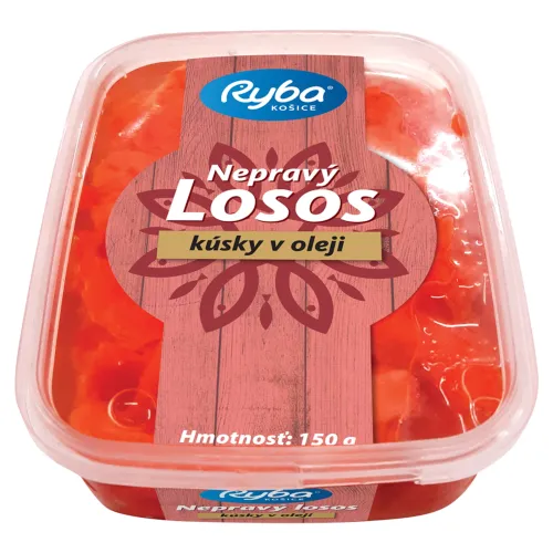 Ryba Košice Nepravý losos kúsky v oleji