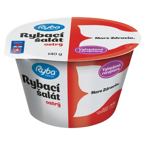 Ryba Košice Ostrý rybací šalát