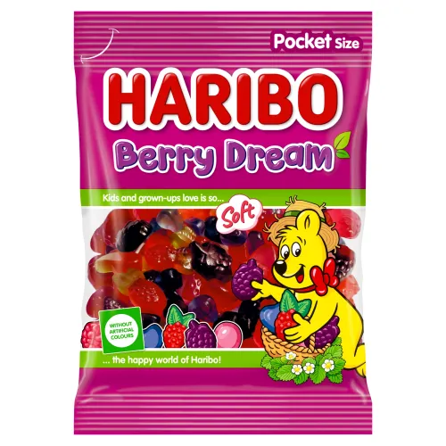 Haribo Berry Dream Soft želé s ovocnou príchuťou