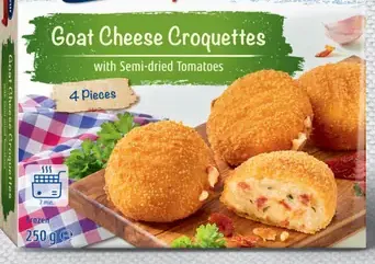 Duc De Coeur krokety z kozieho syra so sušenými paradajkami