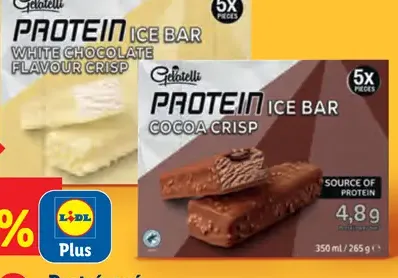 Gelatelli Proteinová zmrzlinová tyčinka, biela čokoláda a kakao