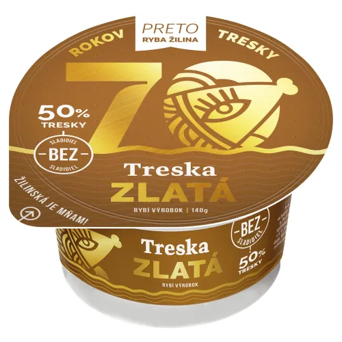 PRETO Ryba Žilina Treska zlatá
