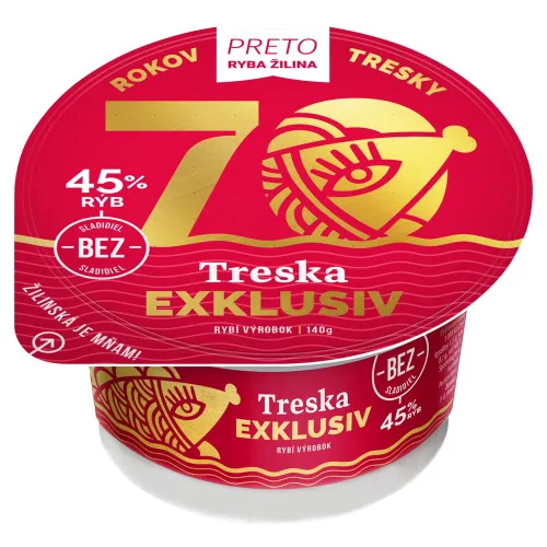 PRETO Ryba Žilina Treska Exklusiv