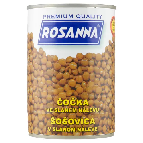 Rosanna Šošovica v slanom náleve